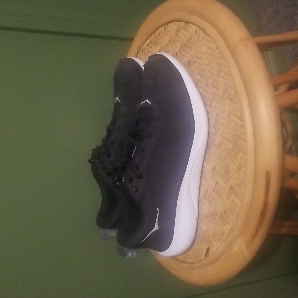Hoka One One Womens Hupana Flow Black Running Shoes Size 8